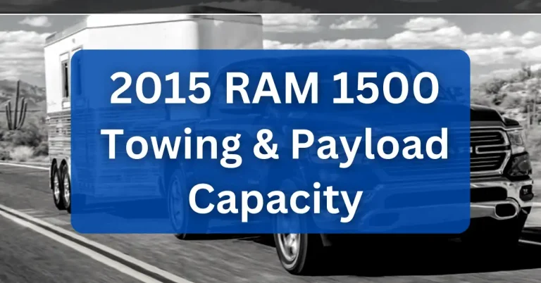2015 RAM 1500 Towing Payload Capacity