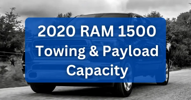 2020 RAM 1500 Towing Payload Capacity Charts
